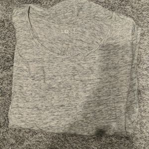 Loft Scoop Neck Long Sleeve Tee